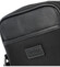 Pánská crossbody taška černá - Fagola Milany