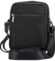 Pánská crossbody taška černá - Fagola Milany