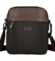 Pánská crossbody taška hnědá - Fagola Jeris