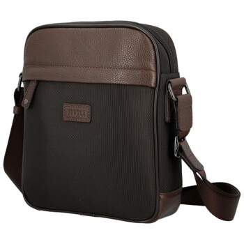 Pánská crossbody taška hnědá - Fagola Jeris