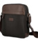 Pánská crossbody taška hnědá - Fagola Jeris