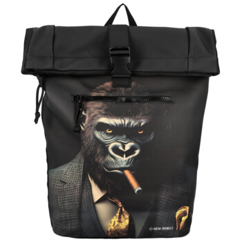 Batoh černý - New Rebels Monkey