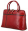 Dámská kožená kabelka do ruky vínová - Katana Arifa