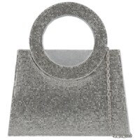 Dámská plesová kabelka stříbrná - Michelle Moon Alette