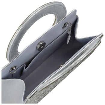 Dámská plesová kabelka stříbrná - Michelle Moon Alette