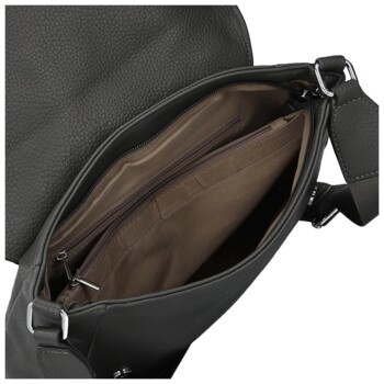 Dámská crossbody kabelka tmavě šedá - Firenze Holly