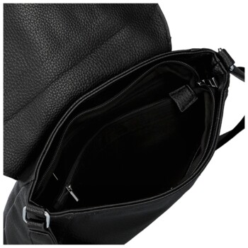 Dámská crossbody kabelka černá - Firenze Holly