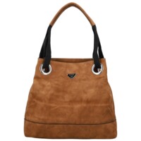 Dámská kabelka na rameno koňaková - Firenze Venesa