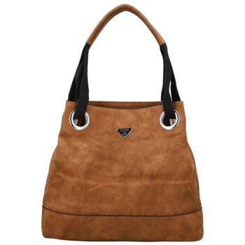 Dámská kabelka na rameno koňaková - Firenze Venesa