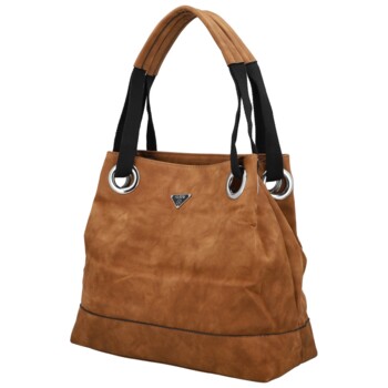 Dámská kabelka na rameno koňaková - Firenze Venesa