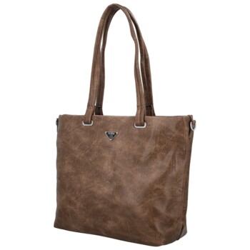 Dámská kabelka na rameno hnědá - Firenze Halija