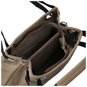 Dámská kabelka na rameno béžová - Firenze Enya