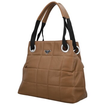 Dámská kabelka na rameno hnědá - Firenze Enya