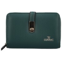 Dámská peněženka tmavě zelená - Coveri Leroy