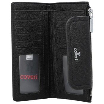 Dámská peněženka černá - Coveri Caiti
