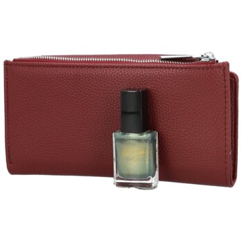 Dámská peněženka vínová - Coveri Caiti