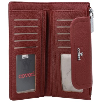 Dámská peněženka vínová - Coveri Caiti