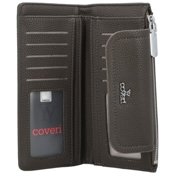 Dámská peněženka tmavě šedá - Coveri Caiti