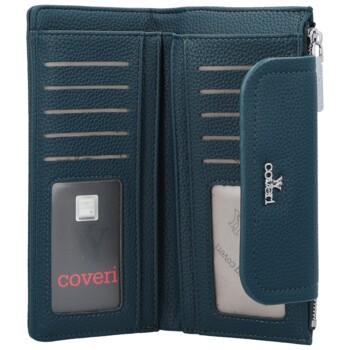Dámská peněženka modrá - Coveri Caiti