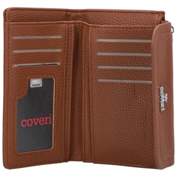 Dámská peněženka hnědá - Coveri Kenzy