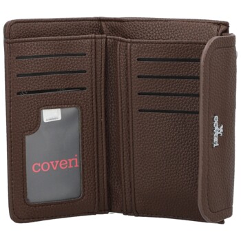 Dámská peněženka coffee - Coveri Kenzy
