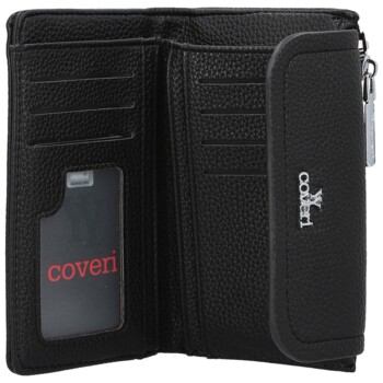 Dámská peněženka černá - Coveri Kenzy