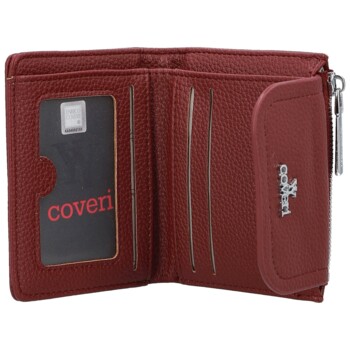 Dámská peněženka vínová - Coveri Korina