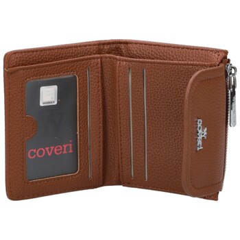 Dámská peněženka hnědá - Coveri Korina