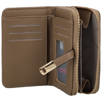 Dámská peněženka tmavě béžová - Coveri Leroy