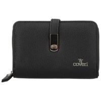 Dámská peněženka černá - Coveri Leroy