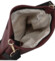 Dámská crossbody kabelka vínová - Laura Biaggi Latoya new