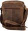 Pánská kožená crossbody taška hnědá - Bellugio Seth