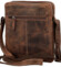 Pánská kožená crossbody taška hnědá - Bellugio Dalnim
