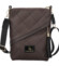 Dámská crossbody kabelka tmavě hnědá - Laura Biaggi Amia