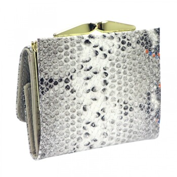 Dámská kožená peněženka šedá - Gregorio Viera