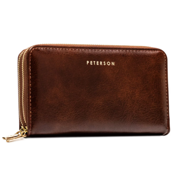 Dámská peněženka hnědá - Peterson Janet