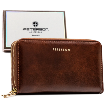 Dámská peněženka hnědá - Peterson Janet
