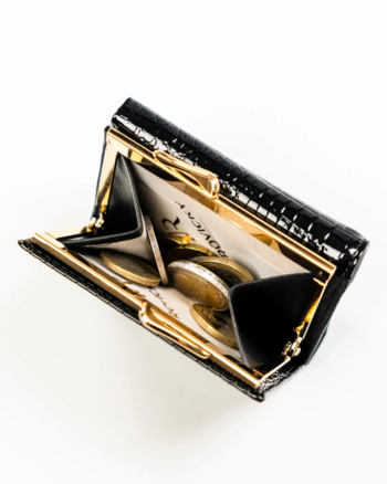 Dámská kožená peněženka černá - Rovicky Galax