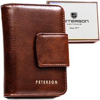 Dámská peněženka hnědá - Peterson Galina