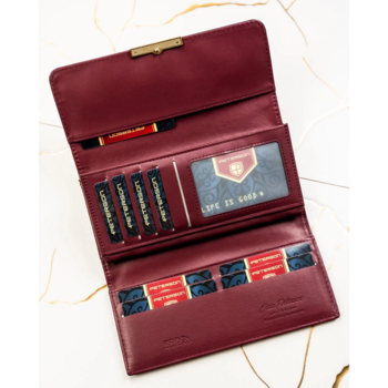 Dámská peněženka vínová - Peterson Oresta