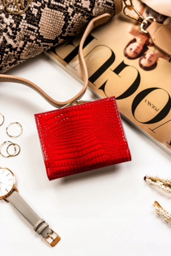 Dámská kožená peněženka červená - Peterson Roxana