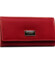 Dámská koženkovo/kožená peněženka červená - Peterson Birgita