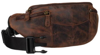 Pánská kožená ledvinka hnědá - Peterson Radom