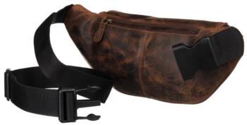 Pánská kožená ledvinka hnědá - Peterson Radom