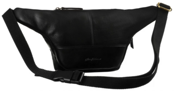 Pánská kožená ledvinka černá - Peterson Nikandr