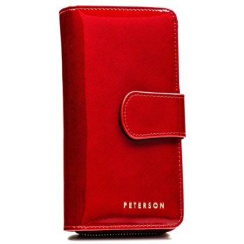 Dámská kožená peněženka červená - Peterson Asim