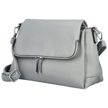 Dámská crossbody kabelka šedá - Firenze Naima