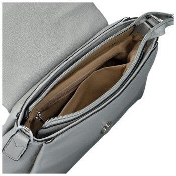 Dámská crossbody kabelka šedá - Firenze Naima