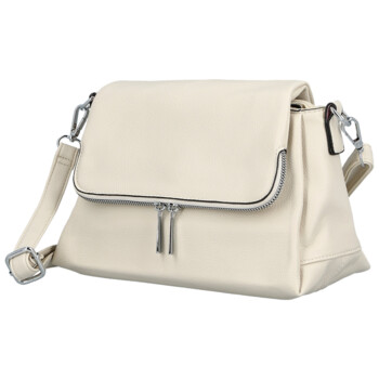 Dámská crossbody kabelka krémová - Firenze Naima