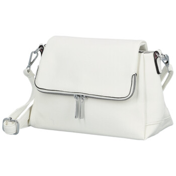 Dámská crossbody kabelka bílá - Firenze Naima
